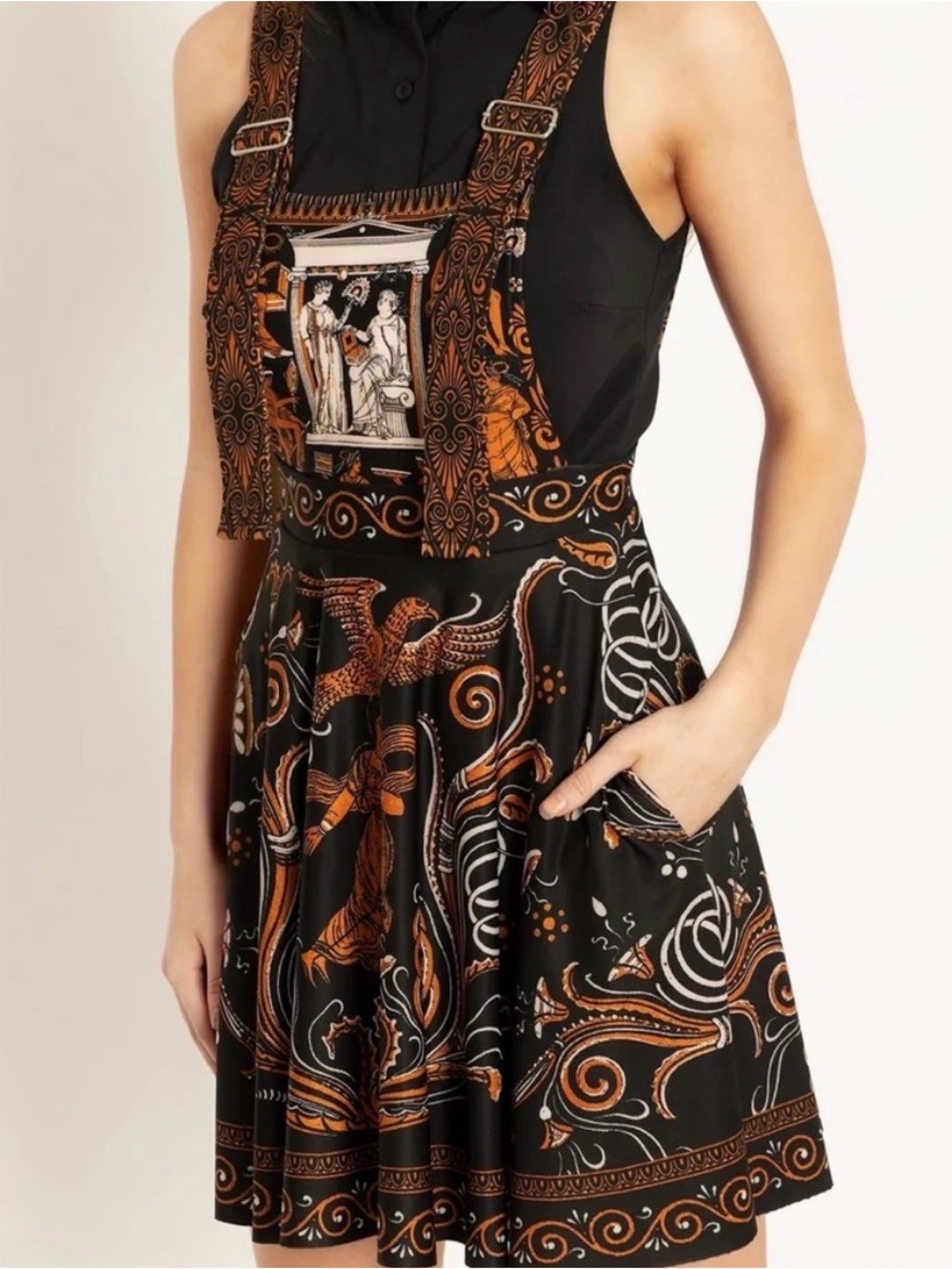 ISO - Blackmilk “GREEK ORNAMENT APRON DRESS” - DO NOT BUY